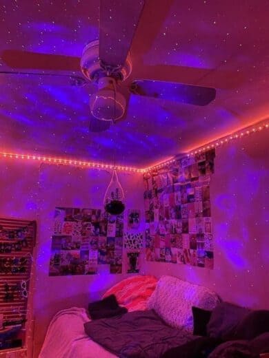 Teen Vibe room led galaxy lights