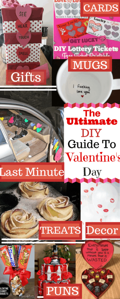 DIY Valentine's Day Ideas / Cards /Decor / Crafts / Food/ DIY Boyfriend Gifts / Romantic / Puns