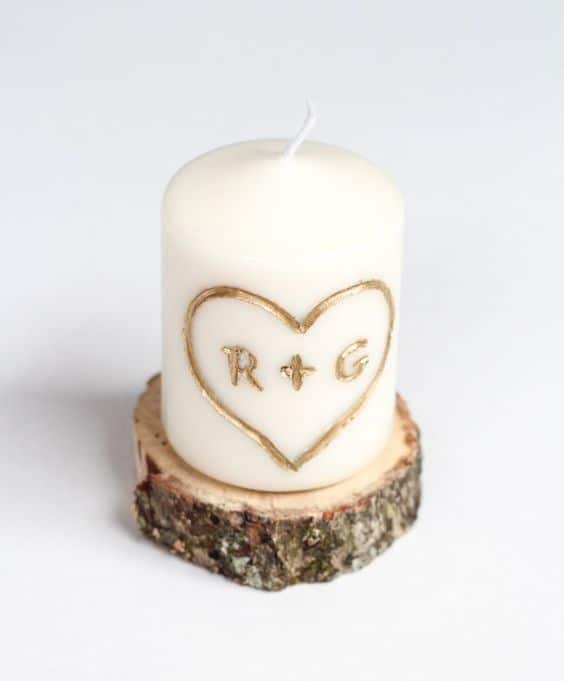 Easy DIY Valentine's Candle Gift/ The best DIY Valentine's Day Gift Guide/ DIY boyfriend gifts