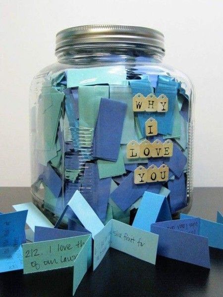 Jar of Love Tickets/ Valentine's DIY boyfriend gifts