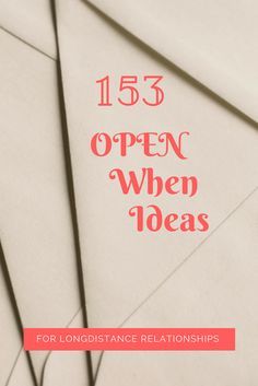 153 Open When Ideas/ The best DIY gift ideas for him DIY boyfriend gifts