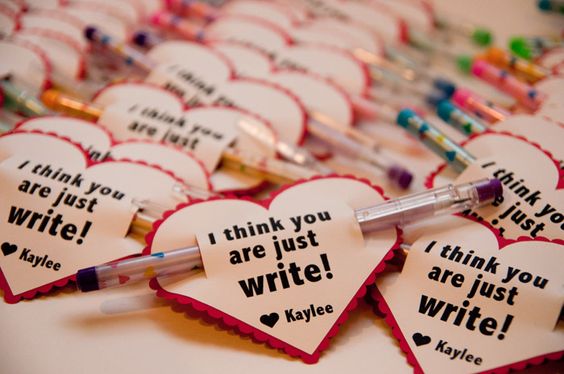 Valentine's Day Pen Pun Gift/ The best DIY Valentine's Day gifts