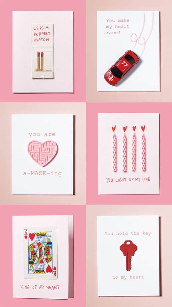 Pun ideas for cards/ DIY boyfriend gifts