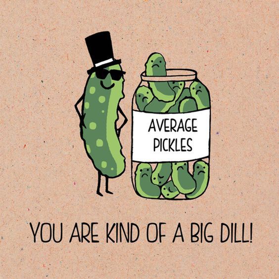 Pickle Pun/ DIY boyfriend gifts