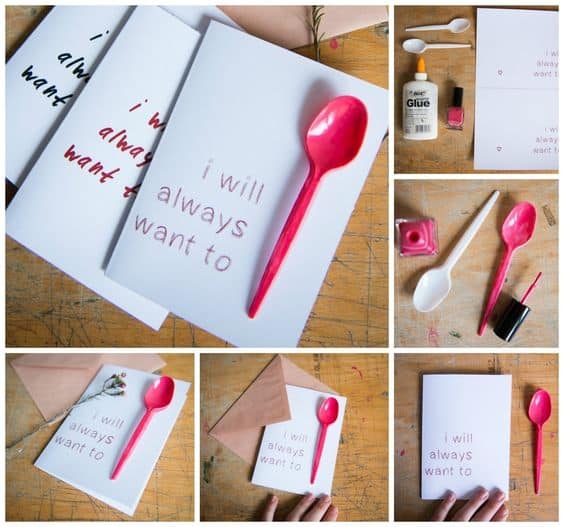 Spoon pun/ DIY boyfriend gifts