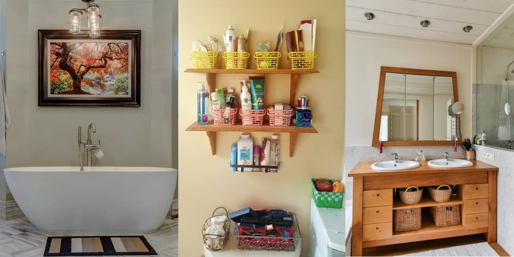 Easy ways to fit in extra bathroom storage - IKEA