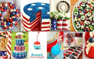 Easy DIY 4th of July party decoration, food, crafts, and ideas