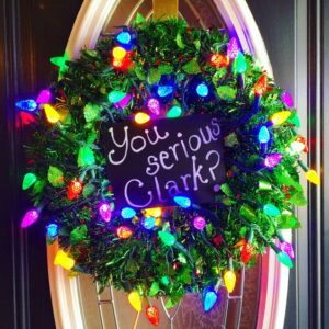 Easy DIY Christmas Vacation Wreath