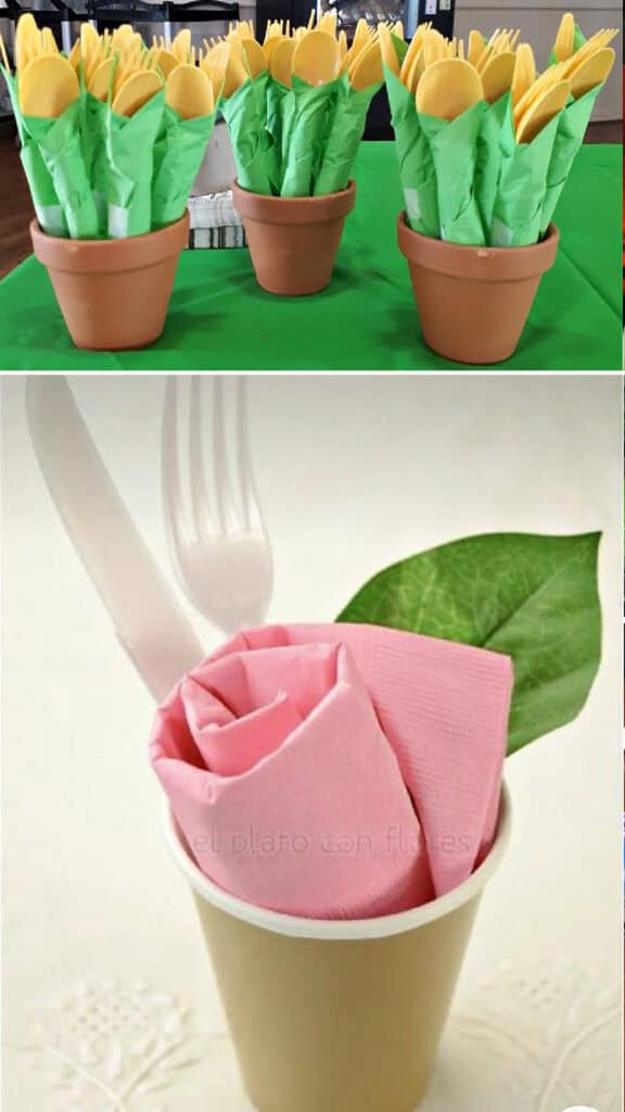 Easter table setting ideas utensils