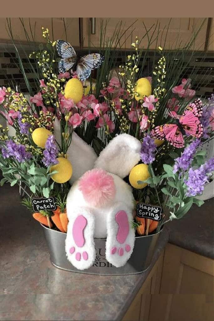 Easy DIY Dollar Store Easter Crafts and Decor Centerpieces for the table and home