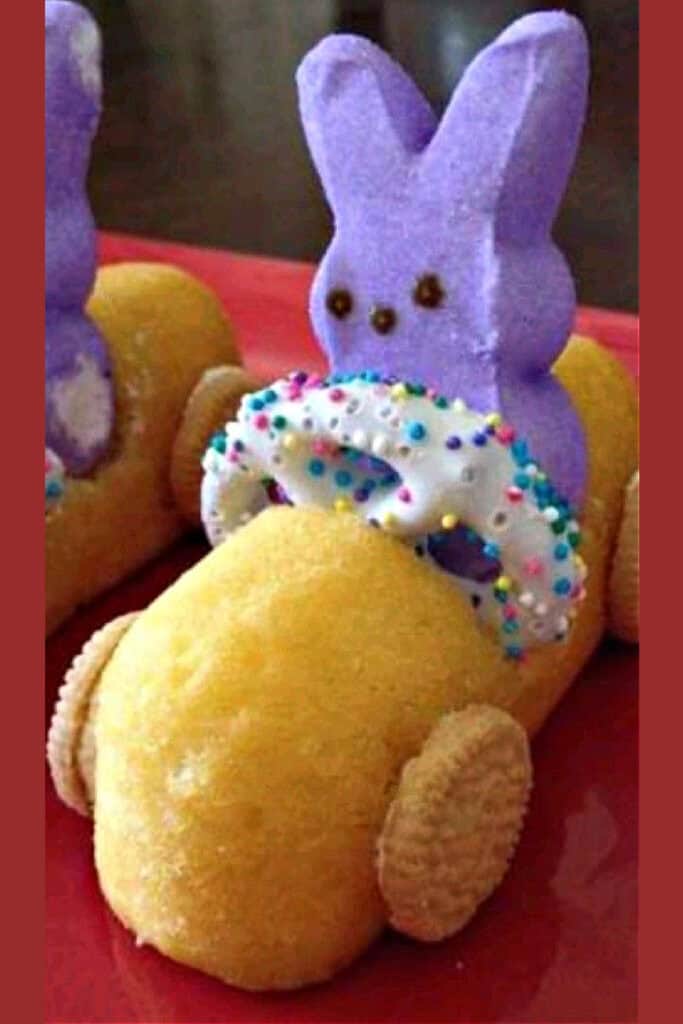 Easy DIY Easter Desserts for kids using peeps