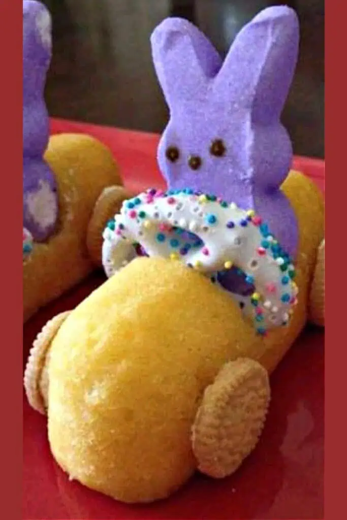Easy DIY Easter Desserts for kids using peeps