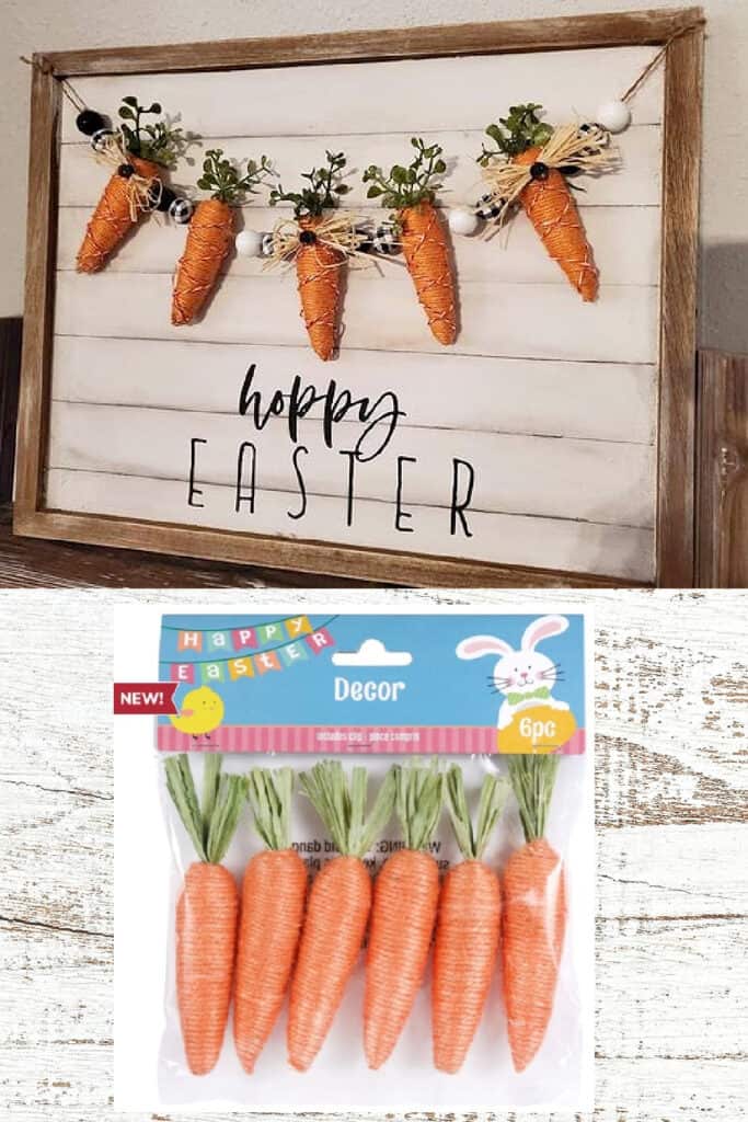 Easy DIY Dollar Tree Easter Craft Sign