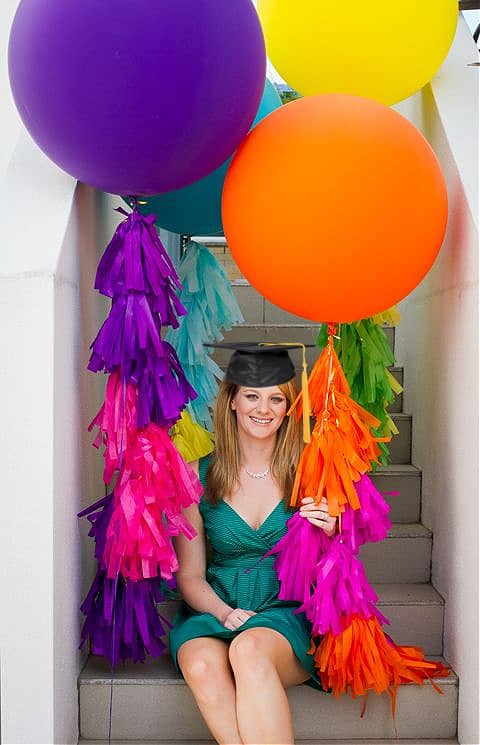 Graduation Party Ideas To Avoid 36 inch Jumbo Balloons