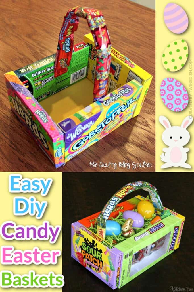 Diy candy Easter baskets