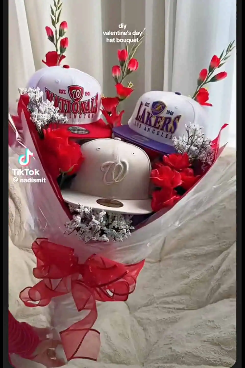 Diy Hat bouquet gift for guys