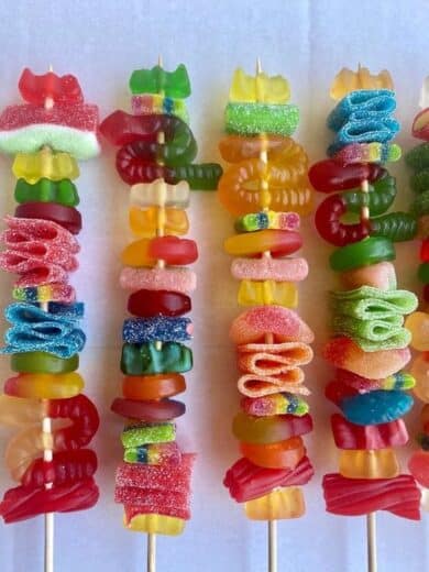 Graduation Party Candy Bar Dessert Candy Kebabs
