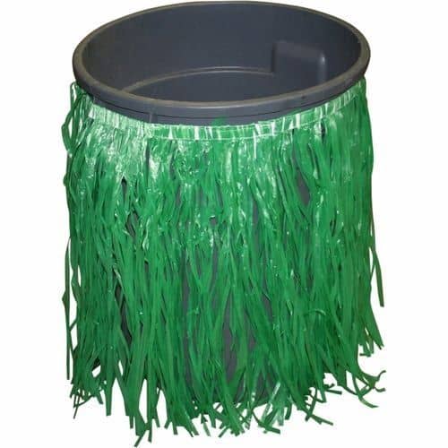 Luau skirt Graduation Party Decor for Trash can