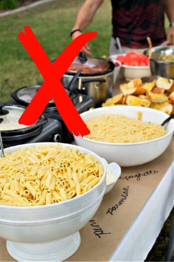 Graduation Party Food Display idea