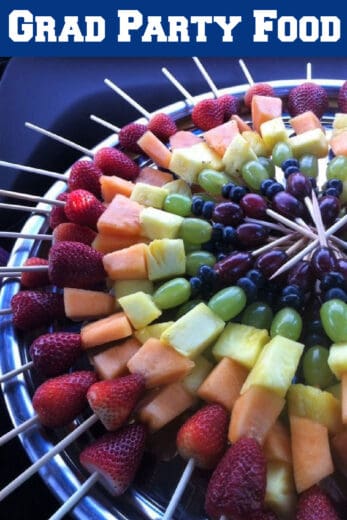 How to serve Grad Party Fruit