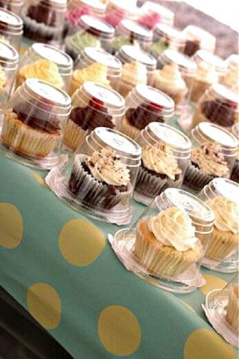 Covered Germ Free Cupcakes Graduation Party Foods