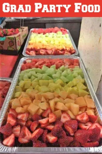 How to serve Grad Party Fruit