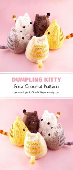 Easy Free Tiny Kitten Crochet Pattern amigurumi