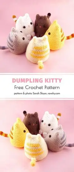 Easy Free Tiny Kitten Crochet Pattern amigurumi