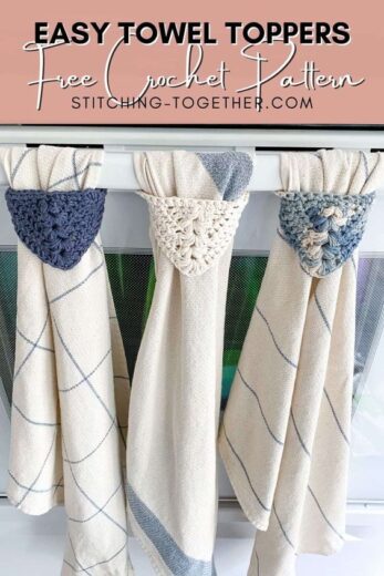 Easy DIY crochet Towel Topper Useful