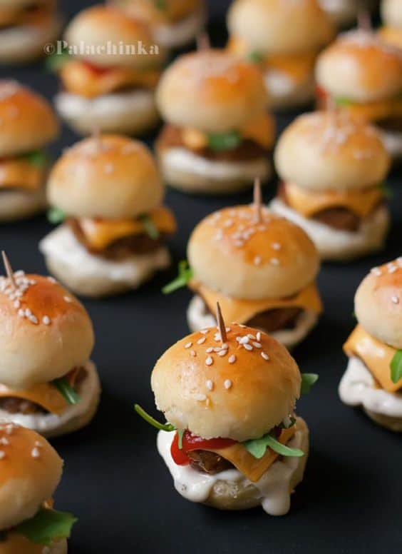 Best Graduation Party Food Ideas mini sliders
