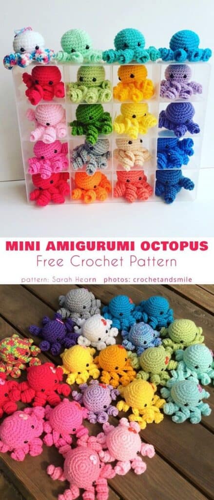 Easy DIY Tony Crochet Octopus Free Pattern