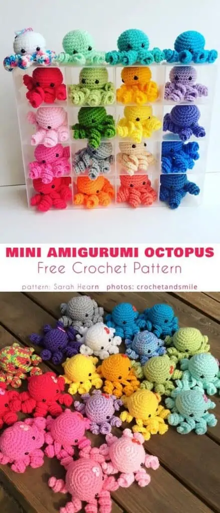 Easy DIY Tony Crochet Octopus Free Pattern