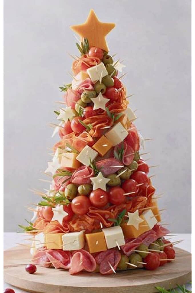 Fun To Decorate and To Eat: 'O Christmas' Appetizer Tree – Home is Where  the Boat Is