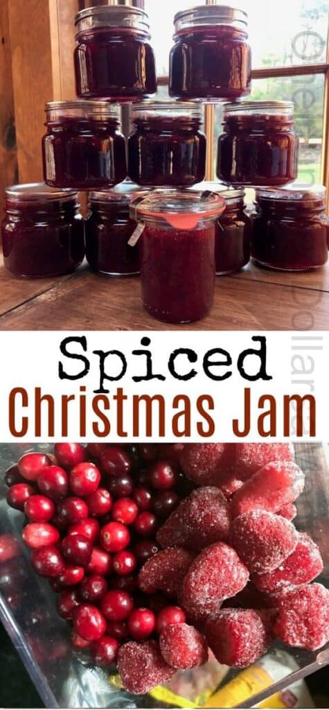 Easy Spiced Christmas Jam Appetizer Recipe and Cheap Homemade Gift