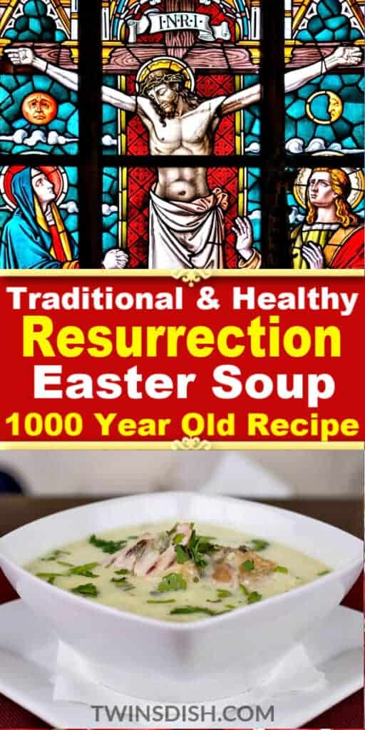 1000 Year Old Greek Resurrection Easter Soup Recipe Appetizer for Holiday Dinner party