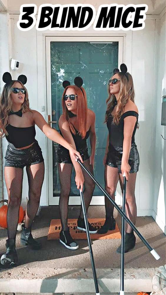 Halloween Costume Ideas for Women, and Trios