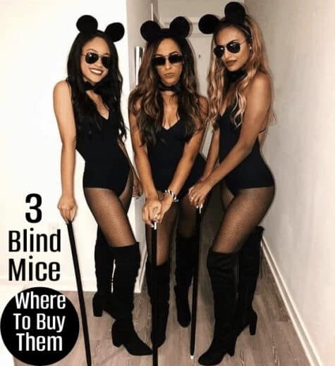 Hot Halloween Costume Ideas for Women, Couples, and Trios 3 Blind Mice