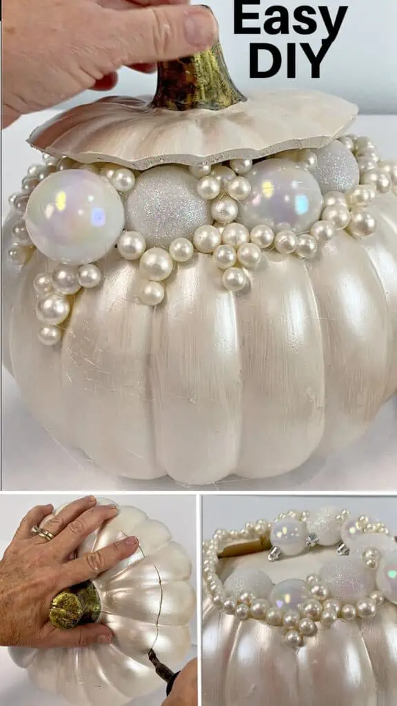 DIY Halloween Decorations Craft Fantasy Pumpkin Tutorial