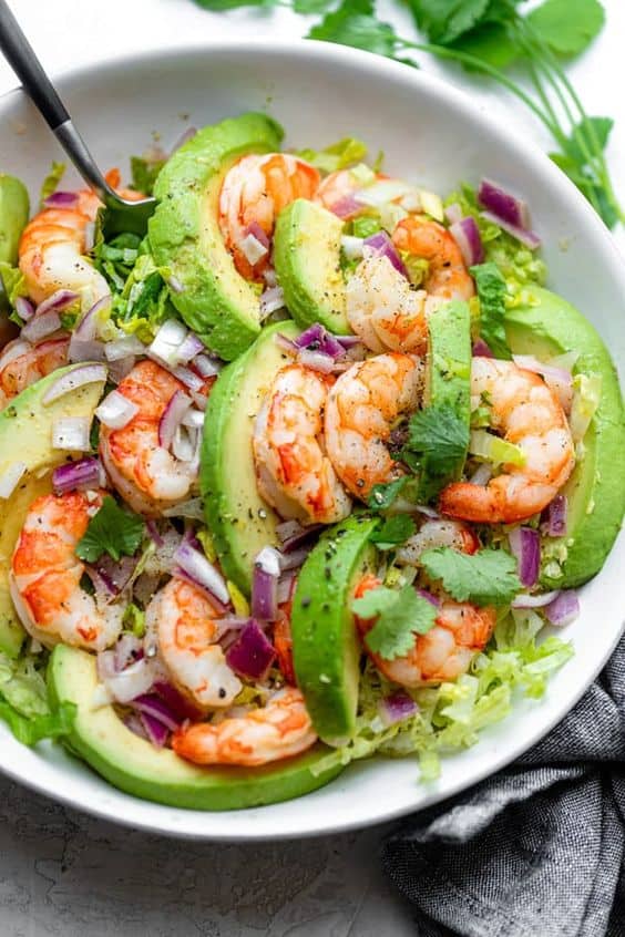 Shrimp and Avocado Salad Recipe for Party and gatherings