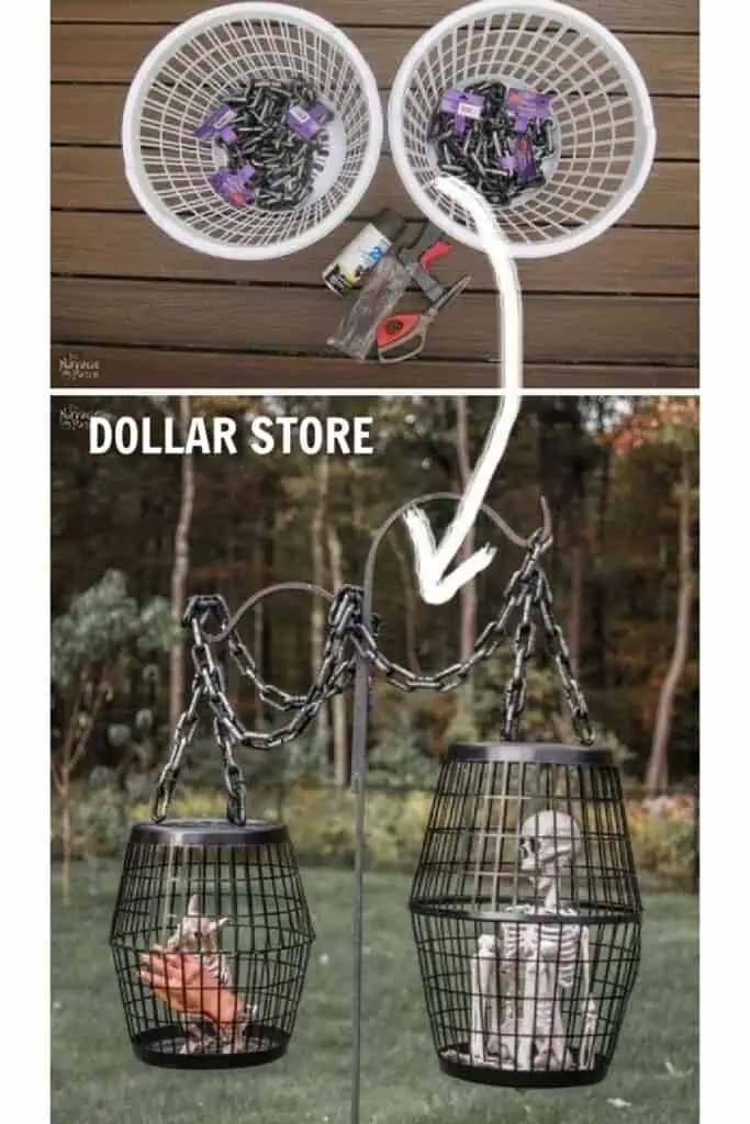 Easy DIY Dollar Store Halloween Decorations from the Dollar Store 
