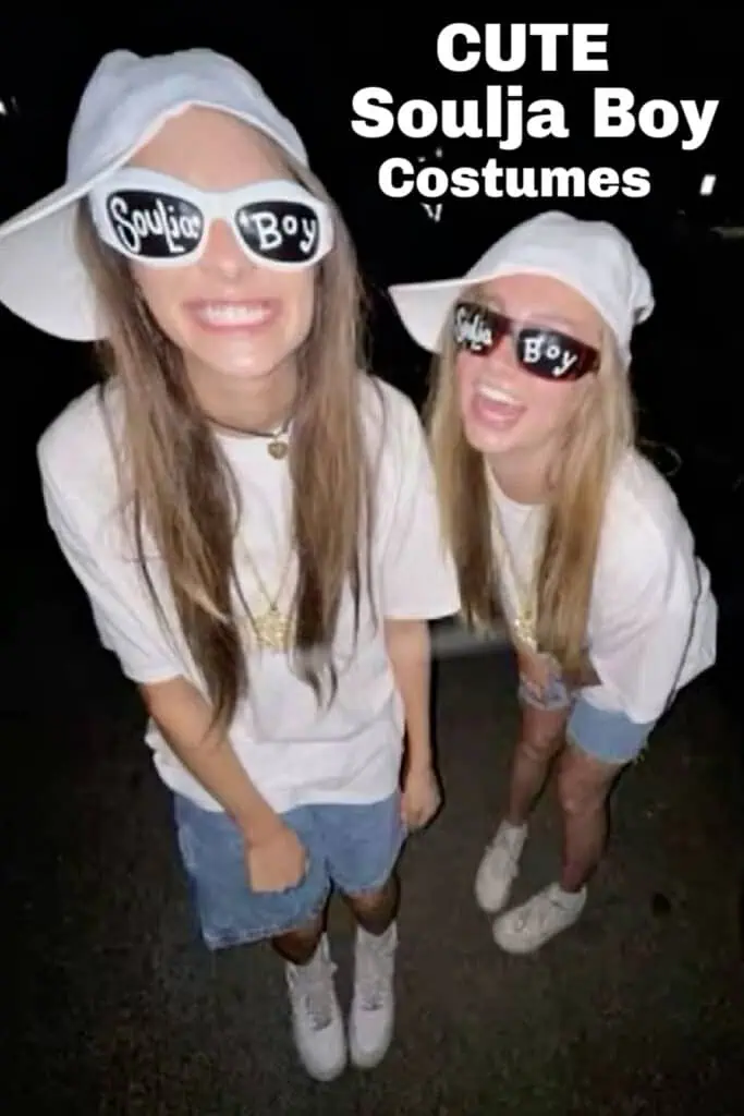 Cheap Easy DIY Soulja Boy Halloween Costume Idea for teens, women, College duo, BFF