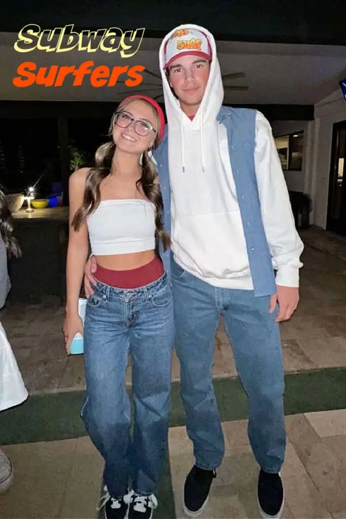 Subway Surfers Couples Halloween Costume idea