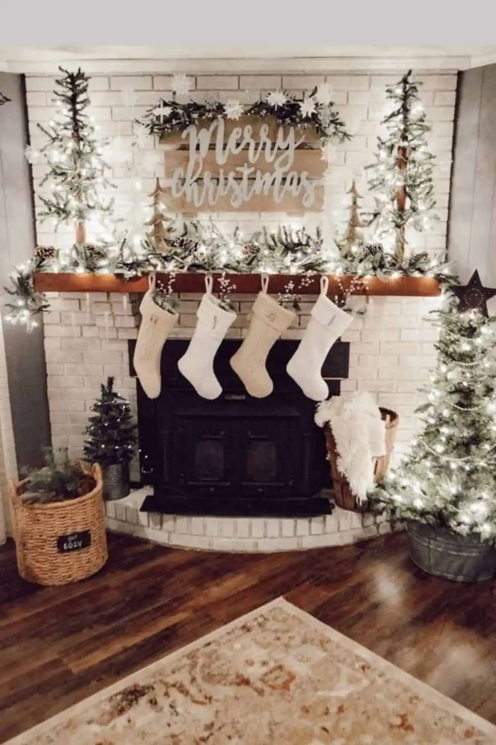 Rustic Country Farmhouse Christmas Decor Ideas