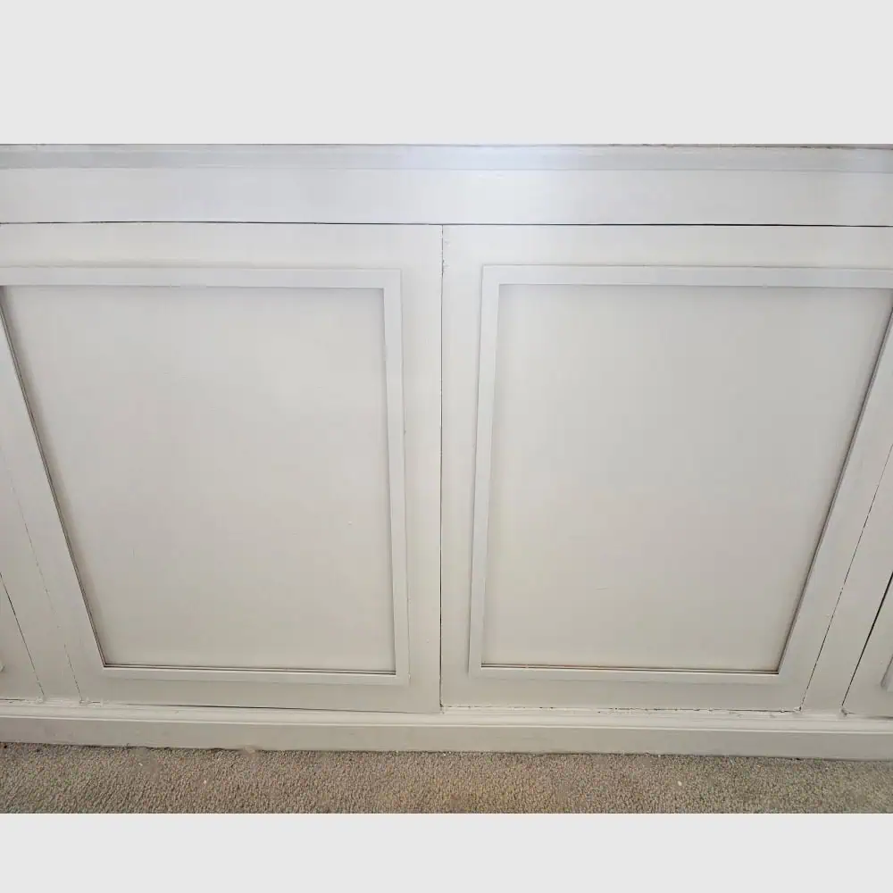 Easy DIY Wainscoting Renter Friendly for the home