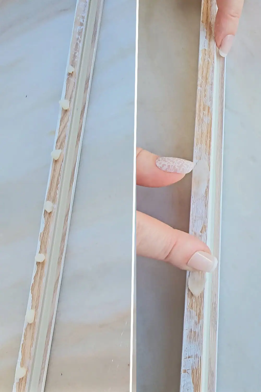 The Only Truly Renter Friendly Easy DIY Wainscoting 