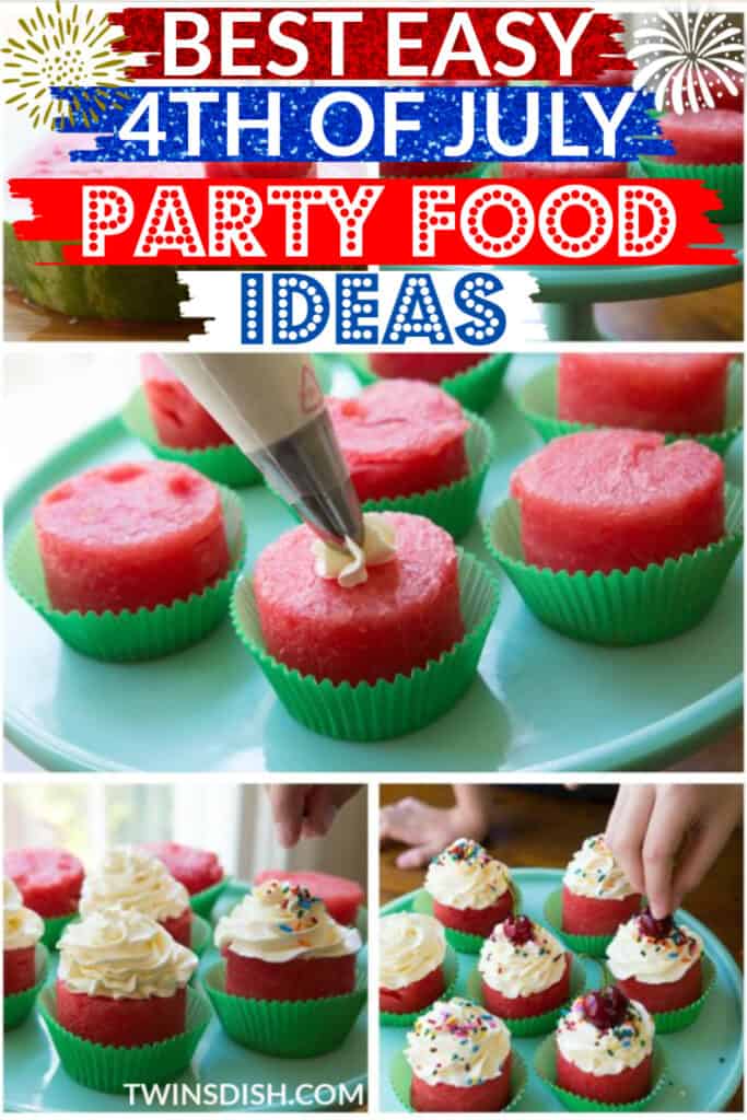 Best Easy DIY 4th of July Party Food Ideas with watermelon