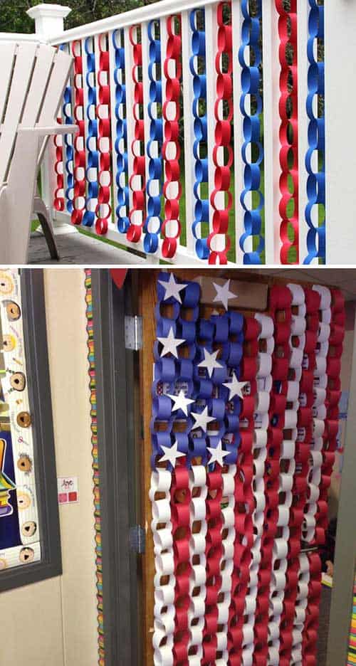 Easy DIY 4th of July decoration.