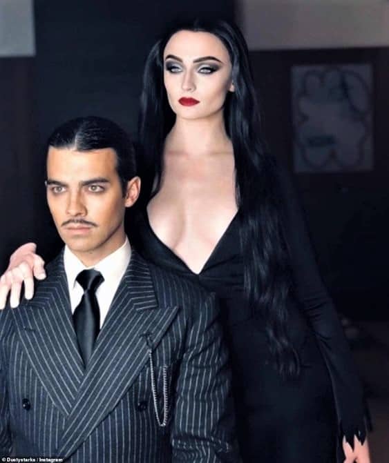 Adams Family Couple Costume