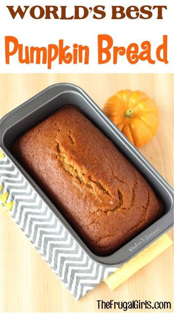 Worlds Best Pumpkin Bread Easy Recipe