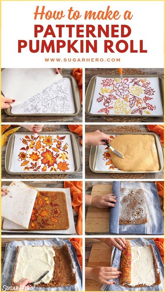 Best Patterned Pumpkin Roll Recipe